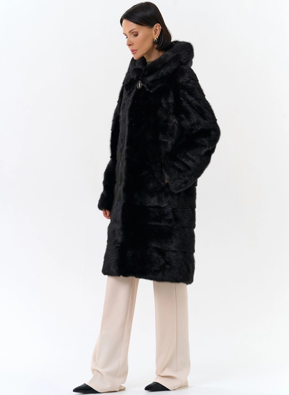 Шуба из норки
