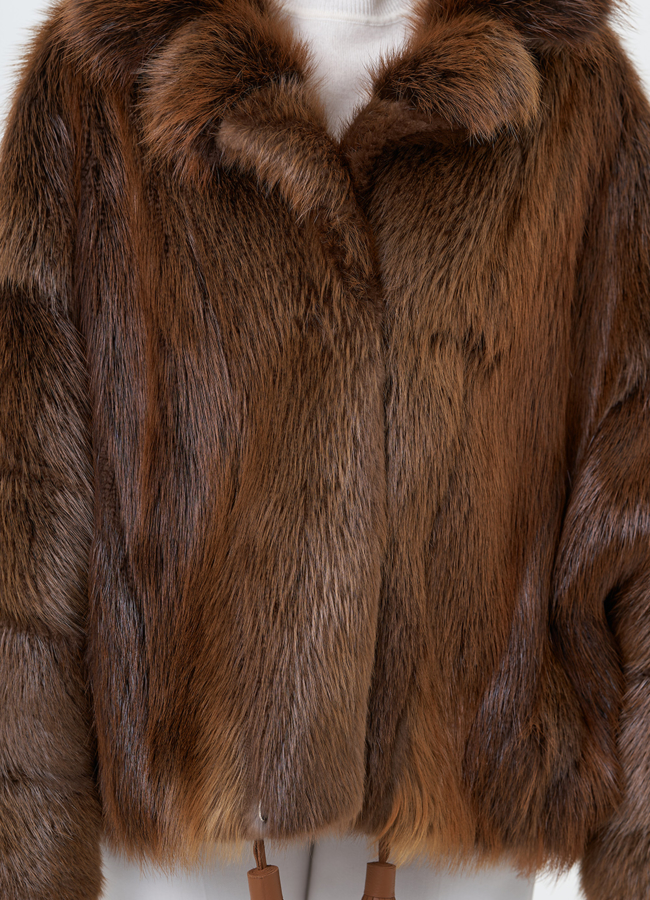 Болеро из меха бобра модель № 29413 в рассрочку