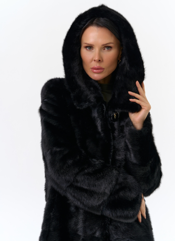 Шуба из норки
